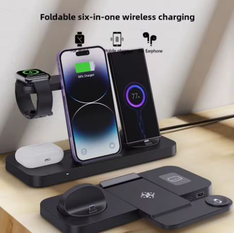 Chargeur magnétique Portable, montre connecté et écouteurs sans fils