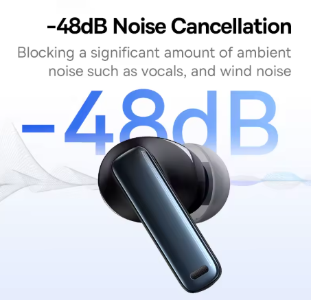 Bowie M2s -48dB ANC écouteurs sans fil Bluetooth 5.3 casque Audio spatial 3D qualité HiFi 0.038 "écouteurs à faible latence