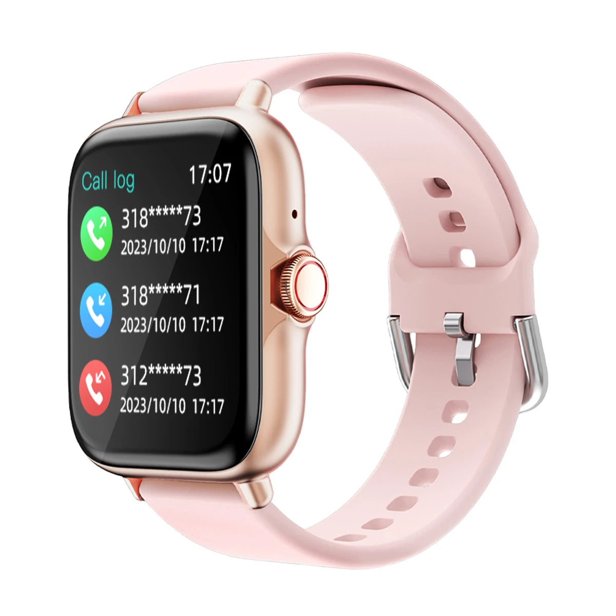Montre intelligente étanche avec podomètre pour iPhone et Android
